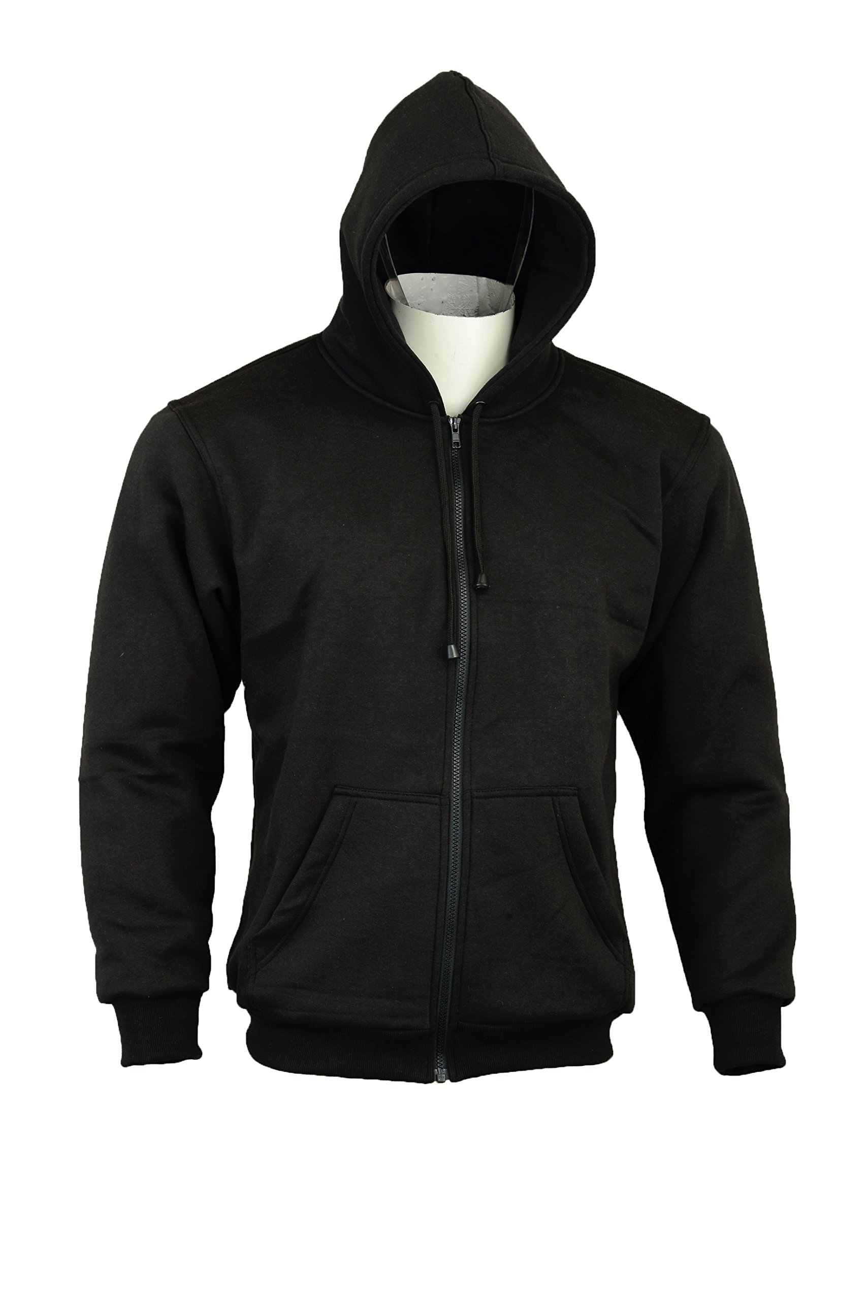 Womens Ladies Motorcycle Hoody Hoodie Fully Lined with DuPont KEVLAR aramid fibres & CE Armour Jacket (Uk 16 Eu 44, Black),XL von Bikers Gear Australia