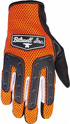 Biltwell Anza, Handschuhe - Orange/Schwarz - M von Biltwell