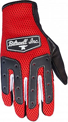 Biltwell Anza, Handschuhe - Rot/Schwarz - M von Biltwell