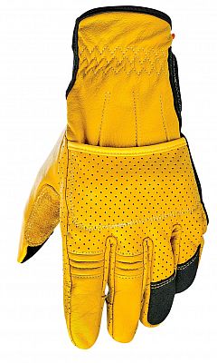 Biltwell Borrego, Handschuhe - Schwarz/Weiß - XXL von Biltwell