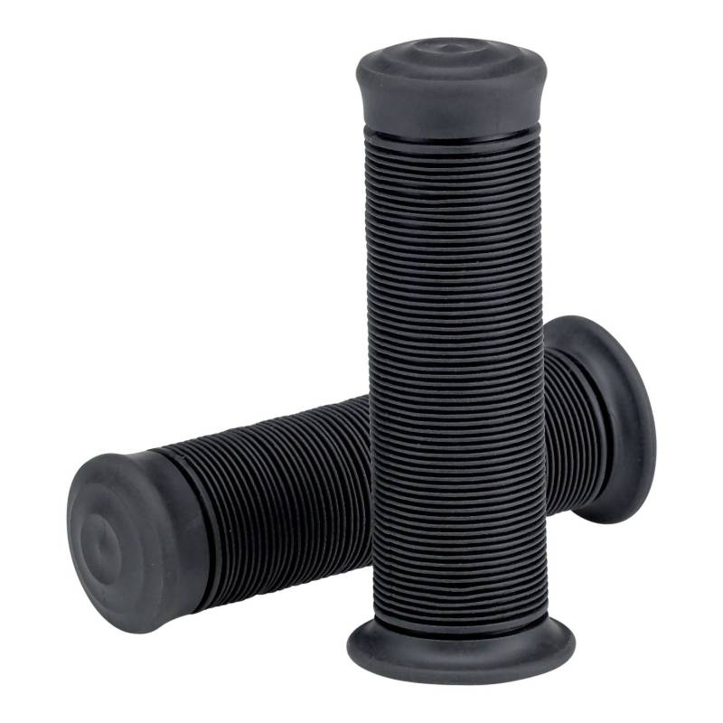 Biltwell Kung Fu Griffe für 7/8" (22mm) Lenker in Schwarzem TPV Gummi von Biltwell