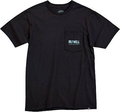 Biltwell Old Junk, T-Shirt - Schwarz/Hellblau - XXL von Biltwell