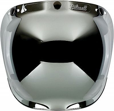 Biltwell Universal, Bubble-Visier verspiegelt - Silber-Verspiegelt von Biltwell