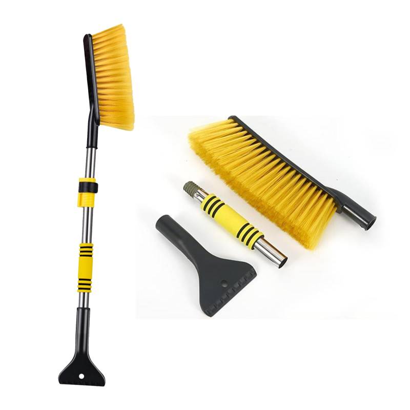 Biluer Schneebesen Auto, Eiskratzer Auto Mit Besen Eiskratzer Auto Auto Schneebesen Besen Auto Schnee Scheibenkratzer Auto Auto Eiskratzer Ice Scraper Car von Biluer