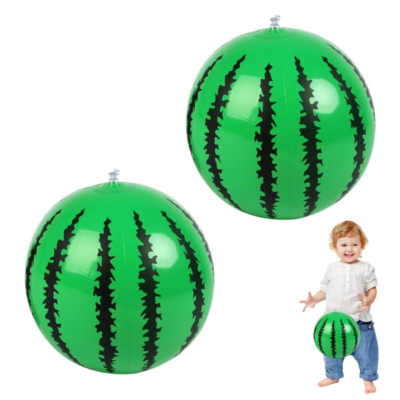 2 Stück Wasserball Aufblasbar,Wasserball Baby,Beach Ball Aufblasbarer Ball,Aufblasbar Wasserbälle,Wasserball Wasser,Sommerfest Aufblasbare,Familie Party Deko für Pool,Schwimmball Strandball Bälle von BinXiaoQin