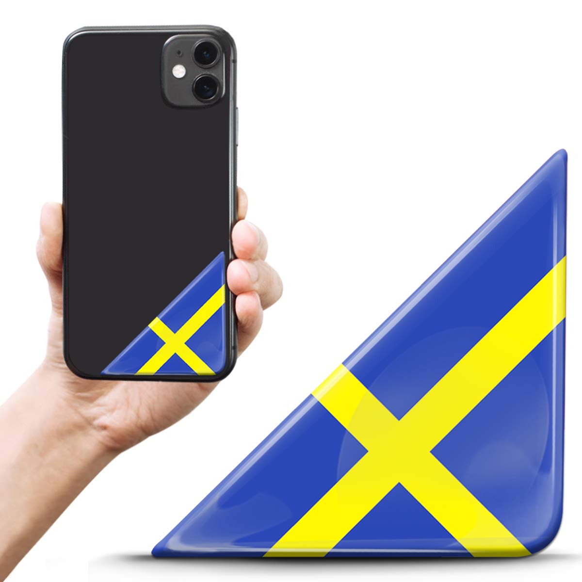 Biomar Labs 2 x 3D Gel Silikon Aufkleber Nummernschild Kennzeichen Tuning Auto Helm Tablet Laptop Handy Schweden Flagge Fahne F 139 Z* Biomar Labs 2 x 3D Gel Silikon Aufkleber Nummernschild Kennzeichen Tuning Auto Helm Tablet Laptop Handy Schweden Flagge Fahne F 139 Z* von Biomar Labs