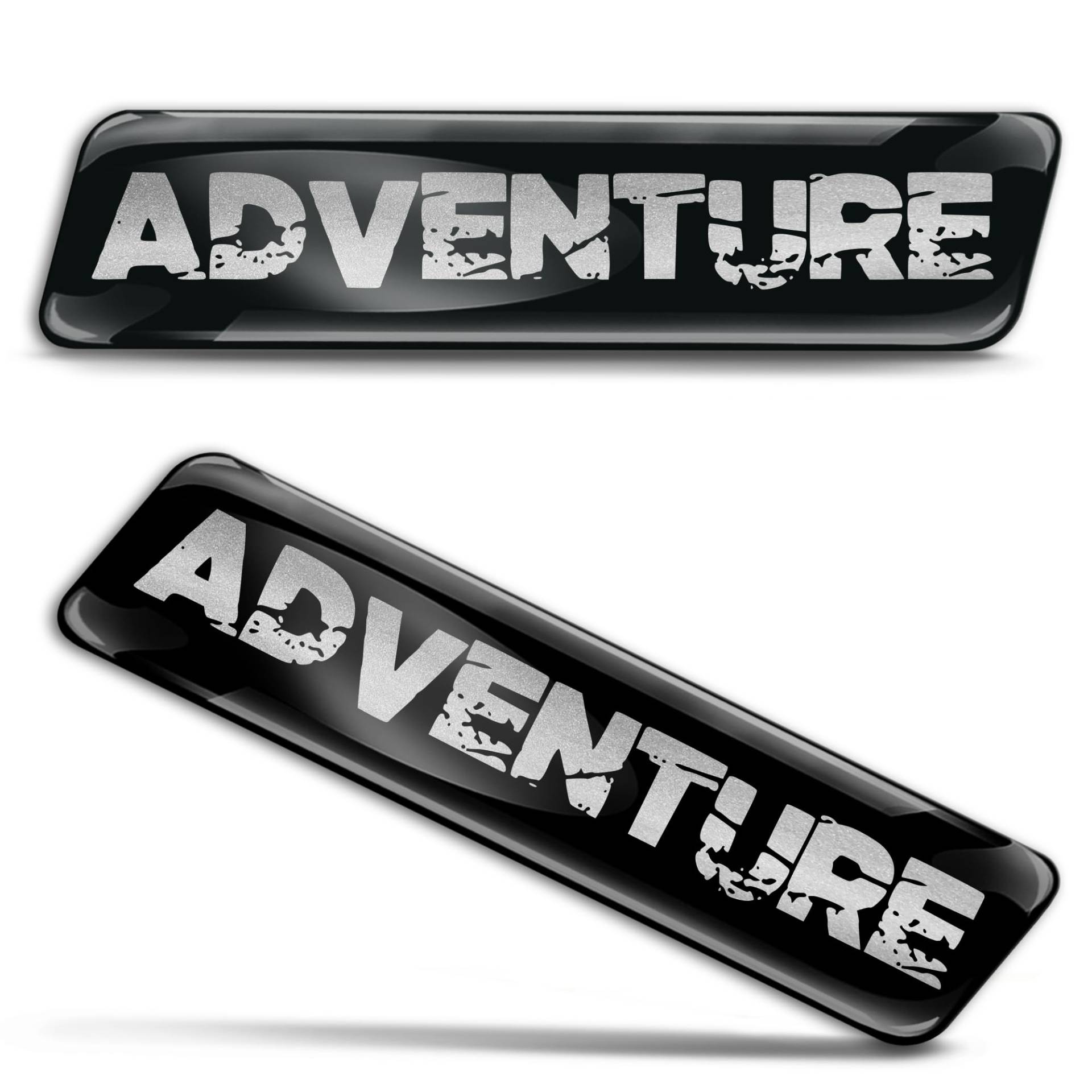Biomar Labs 2 x 3D Gel Silikon Aufkleber Stoßstange Aufkleber Abziehbilder Emblem Tuning für Auto Motorrad Helm Fahrrad Schwarz Silber Adventure Abenteuer KS 14 Biomar Labs 2 x 3D Gel Silikon Aufkleber Stoßstange Aufkleber Abziehbilder Emblem Tuning für Auto Motorrad Helm Fahrrad Schwarz Silber Adventure Abenteuer KS 14 von Biomar Labs