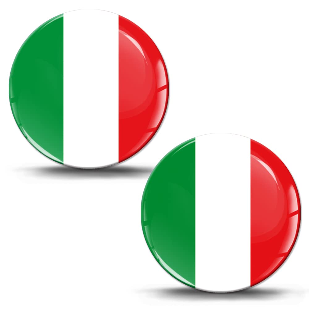 Biomar Labs 2 x Aufkleber 3D Gel Silikon Italien Flagge Fahne Aufkleber Autoaufkleber Auto Motorrad Fahrrad Fenster Handy Laptop PC Tablet Tür KS 195 Biomar Labs 2 x Aufkleber 3D Gel Silikon Italien Flagge Fahne Aufkleber Autoaufkleber Auto Motorrad Fahrrad Fenster Handy Laptop PC Tablet Tür KS 195 von Biomar Labs