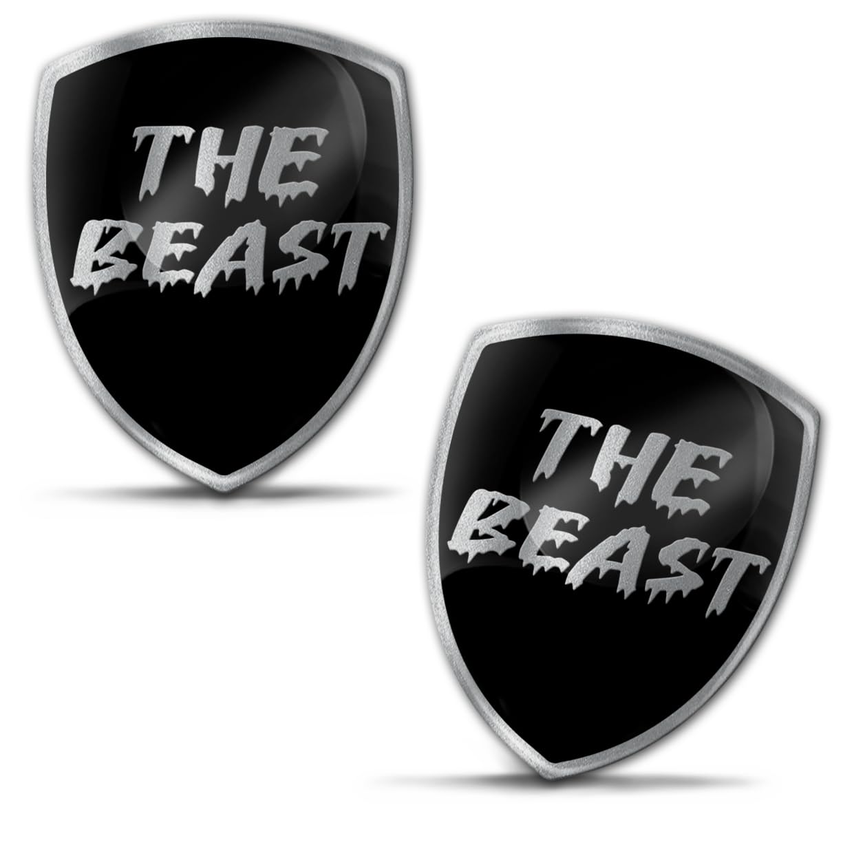 Biomar Labs 2 x Aufkleber 3D Gel Silikon Stickers Autoaufkleber Auto Motorrad Fahrrad Laptop PC Tablet Beast KS 71 Biomar Labs 2 x Aufkleber 3D Gel Silikon Stickers Autoaufkleber Auto Motorrad Fahrrad Laptop PC Tablet Beast KS 71 von Biomar Labs