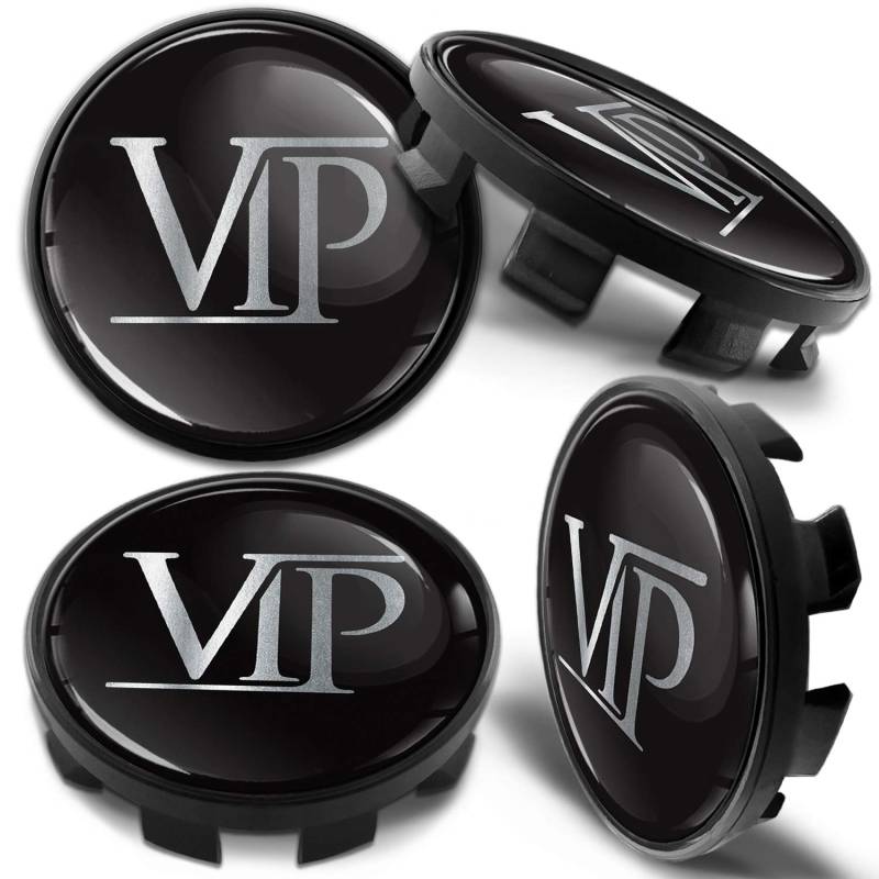 Biomar Labs 4 x 68 mm Nabendeckel Kompatibel mit BMW 36136783536 Felgendeckel Radnabenabdeckung Nabenkappen Felgenkappen Radkappen Alufelgen VIP CB 19 von Biomar Labs