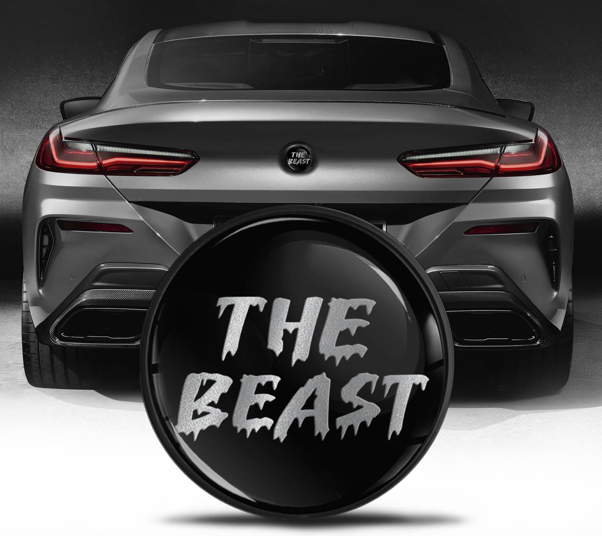 Biomar Labs Kompatibel mit BMW Emblem 51148219237 Kofferraum Abzeichen 74mm Heckklappe Schwarz Silber Beast EZ 26 Biomar Labs Kompatibel mit BMW Emblem 51148219237 Kofferraum Abzeichen 74mm Heckklappe Schwarz Silber Beast EZ 26 von Biomar Labs