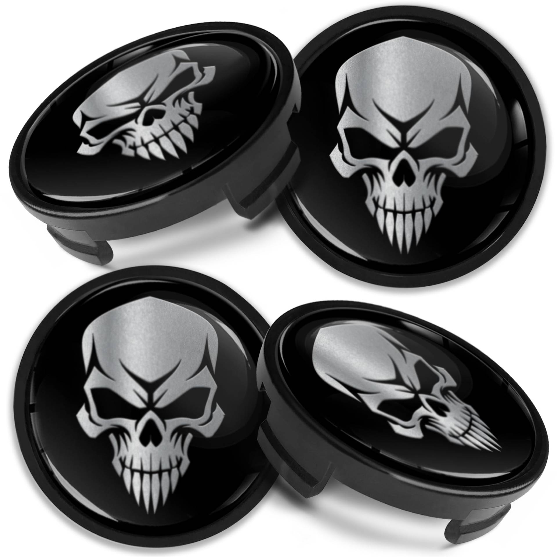 Biomar Labs Kompatibel mit Ford Nabendeckel Felgendeckel Radkappen Nabenkappen Felgenkappen Radnabendeckung 54mm 6M211003 Skull Schädel Schwarz Silber CF 19 Biomar Labs Kompatibel mit Ford Nabendeckel Felgendeckel Radkappen Nabenkappen Felgenkappen Radnabendeckung 54mm 6M211003 Skull Schädel Schwarz Silber CF 19 von Biomar Labs
