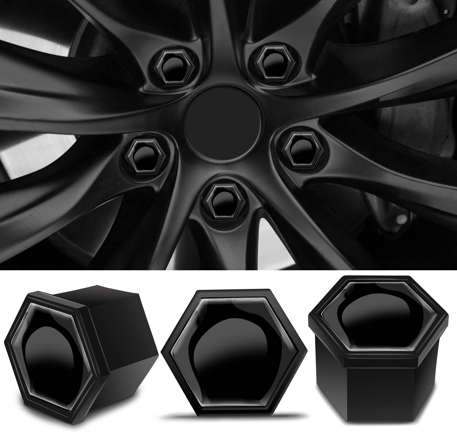 Radschrauben Radmuttern Felgenschloss Muttern Kappen Radmutternabdeckungen Radschraubenkappen Radmutternkappen Kunstsoff Abdeckungen Universal 19mm LB 1 Radschrauben Radmuttern Felgenschloss Muttern Kappen Radmutternabdeckungen Radschraubenkappen Radmutternkappen Kunstsoff Abdeckungen Universal 19mm LB 1 von Biomar Labs