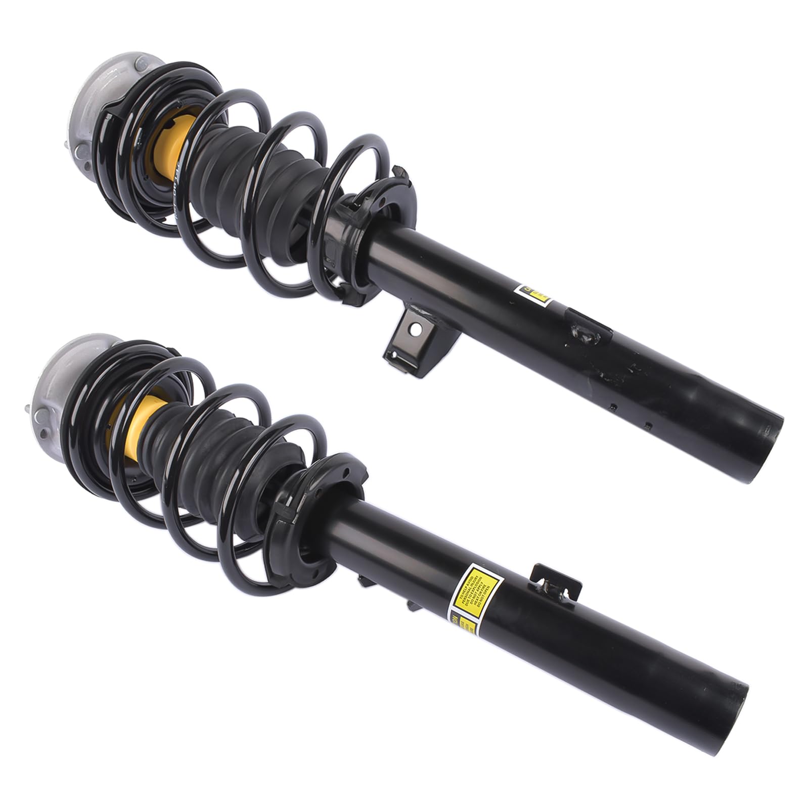 Bisenya 2x Komplett Stoßdämpfer Federbein Satz Vorne Kompatibel mit 3er E90 E91 E92 318d 320d MT 31306771177 31306771178 (Rechts und Links) von Bisenya