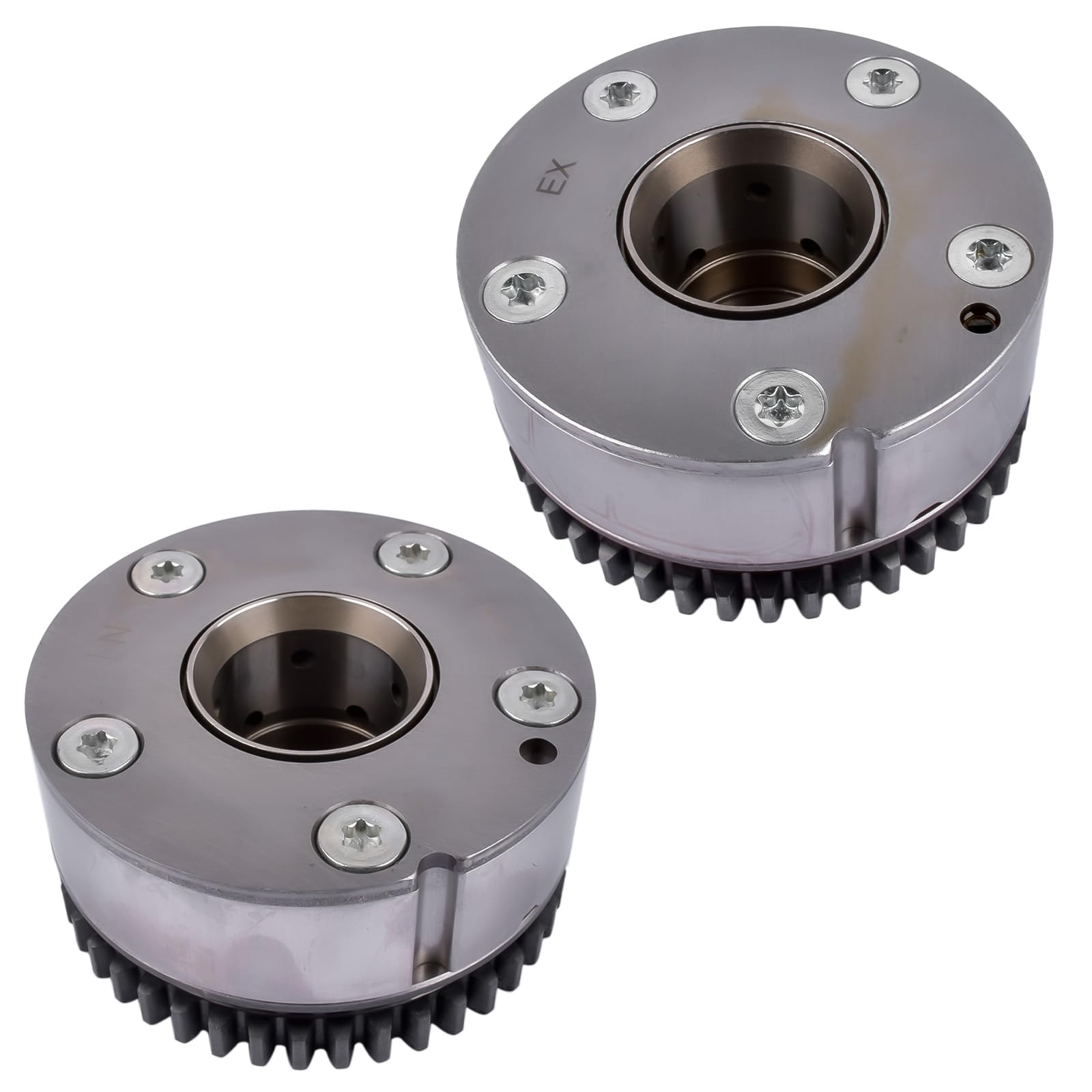 Bisenya 2x Nockenwellenversteller Auslassseite+Einlassseite Ersatz für Me-ga-ne Captur I Clio IV Kangoo Scénic III/IV 1.2 TCe 130258860R 130253326R Bisenya 2x Nockenwellenversteller Auslassseite+Einlassseite Ersatz für Me-ga-ne Captur I Clio IV Kangoo Scénic III/IV 1.2 TCe 130258860R 130253326R von Bisenya