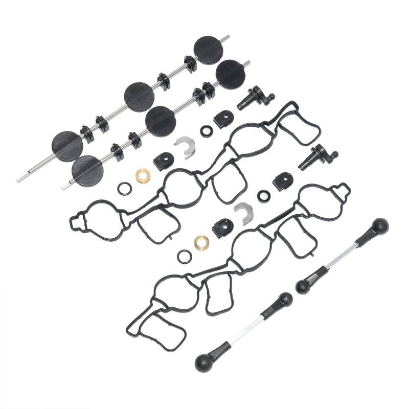 Bisenya Ansaugkrümmer Drallklappen Set Kompatibel mit 059129711CK 059129711DC 059129712BQ 059198212 von Bisenya