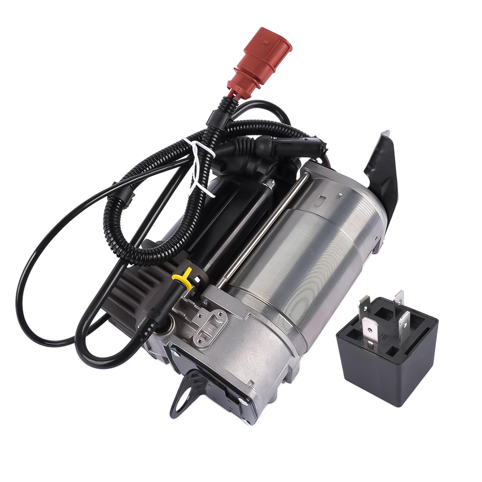 Bisenya Luftfederung Kompressor kompatibel mit A6 S6 A.v a n.t C6 4F 04-11 4F0616005 4F0616006A 4F0616005E Luftfederung Pump von Bisenya
