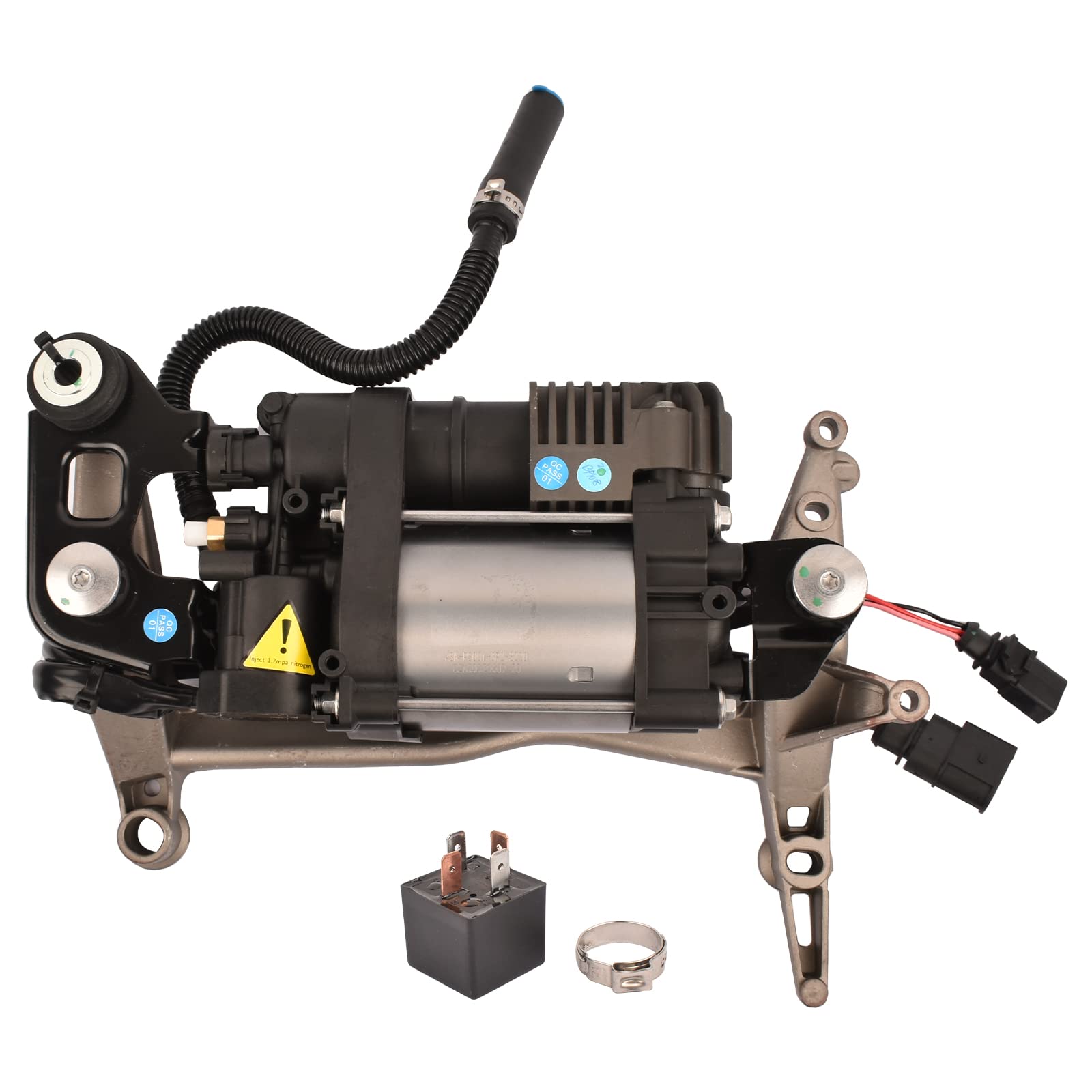 Bisenya Kompressorpumpe für Luftfederung & Relais Kompatibel mit C a.yen.n e T0 uar eg V6 V8 95835890100 7P0698007B 7P0698007D 7P0698007A 7P0616006 7P0616006H 7P0616006G 7P0616006F 7P0616006E Bisenya Kompressorpumpe für Luftfederung & Relais Kompatibel mit C a.yen.n e T0 uar eg V6 V8 95835890100 7P0698007B 7P0698007D 7P0698007A 7P0616006 7P0616006H 7P0616006G 7P0616006F 7P0616006E von Bisenya