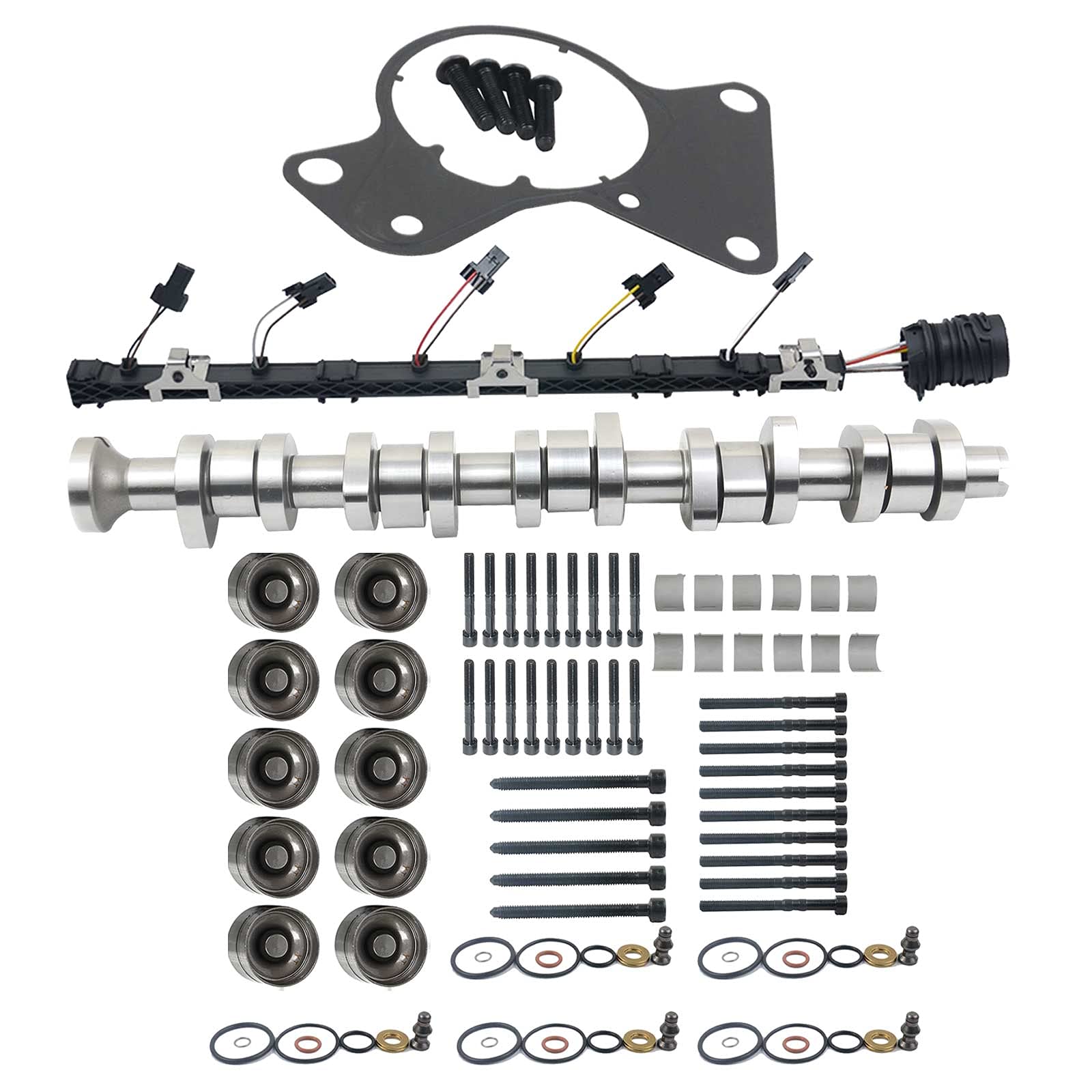 Bisenya Nockenwellensatz 070109101P 070103673A 038103673C 070 971 033 Kompatibel mit T5 Mu ltiv an V To uar eg 2.5 TDI 038 103 714 070103673B 038198051 Bisenya Nockenwellensatz 070109101P 070103673A 038103673C 070 971 033 Kompatibel mit T5 Mu ltiv an V To uar eg 2.5 TDI 038 103 714 070103673B 038198051 von Bisenya