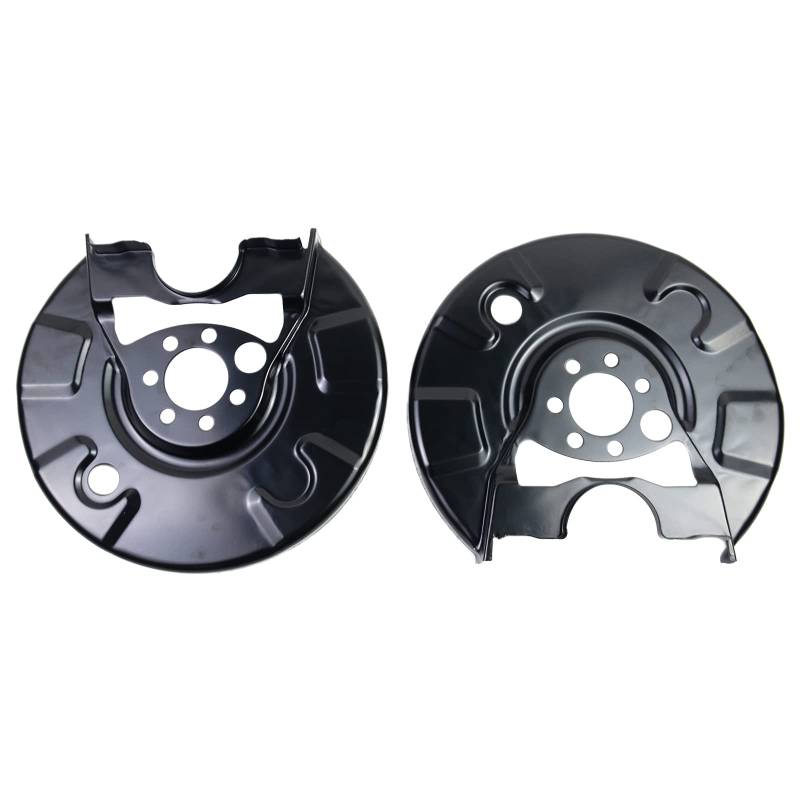 Bisenya Paaren Sie hintere Bremsscheiben-Rückplatten Kompatibel mit 6115187 6115187 57601 191615611D 191615611B V10-4825 von Bisenya