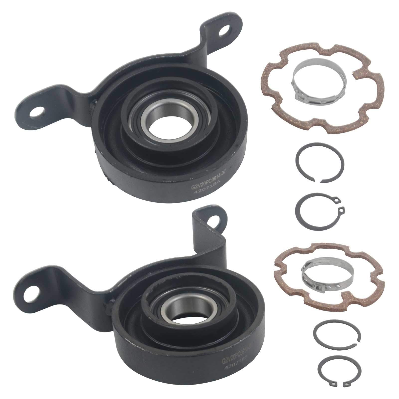 Bisenya Propellerwellenträgerlagerhalterung Vorne + Hinten Kompatibel mit 7HA 7HH 7EA 7EH 7E0598349 7H3521102A Bisenya Propellerwellenträgerlagerhalterung Vorne + Hinten Kompatibel mit 7HA 7HH 7EA 7EH 7E0598349 7H3521102A von Bisenya