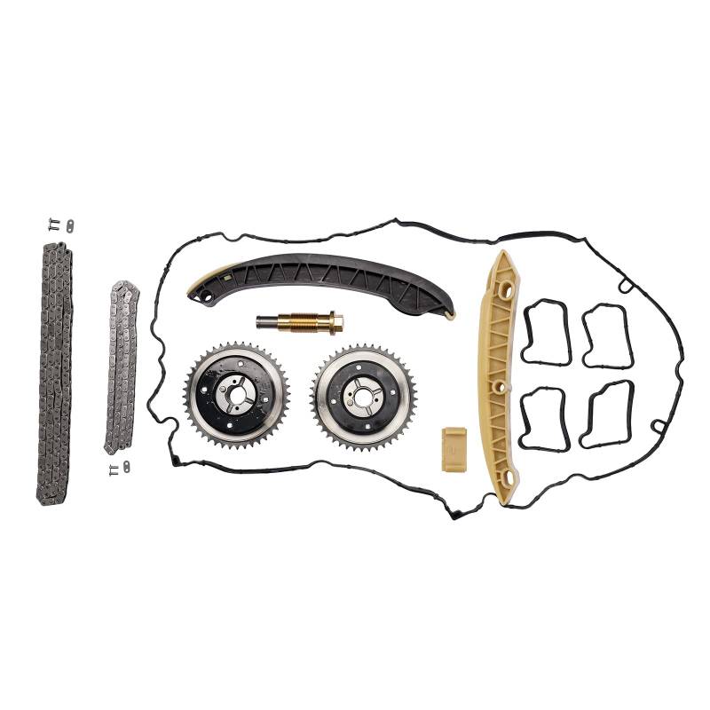 Bisenya Steuerkettensatz Nockenwellenversteller Zündzeitpunkt-Kit Kompatibel mit M271 W203 CL203 S203 W211 S211 2710500647 2710500800 2710500947 2710501447 2710500847 2710500900 2710501047 von Bisenya