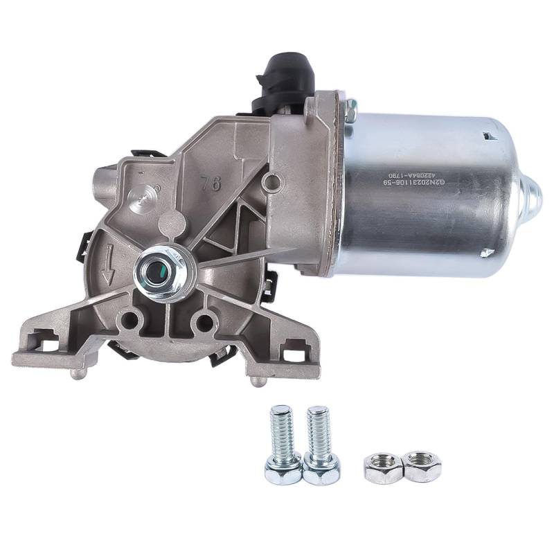 Bisenya Wischermotor Scheibenwischermotor Vorne Kompatibel mit Panda 500 C Bravo II Delta III 77364424 77362587 von Bisenya
