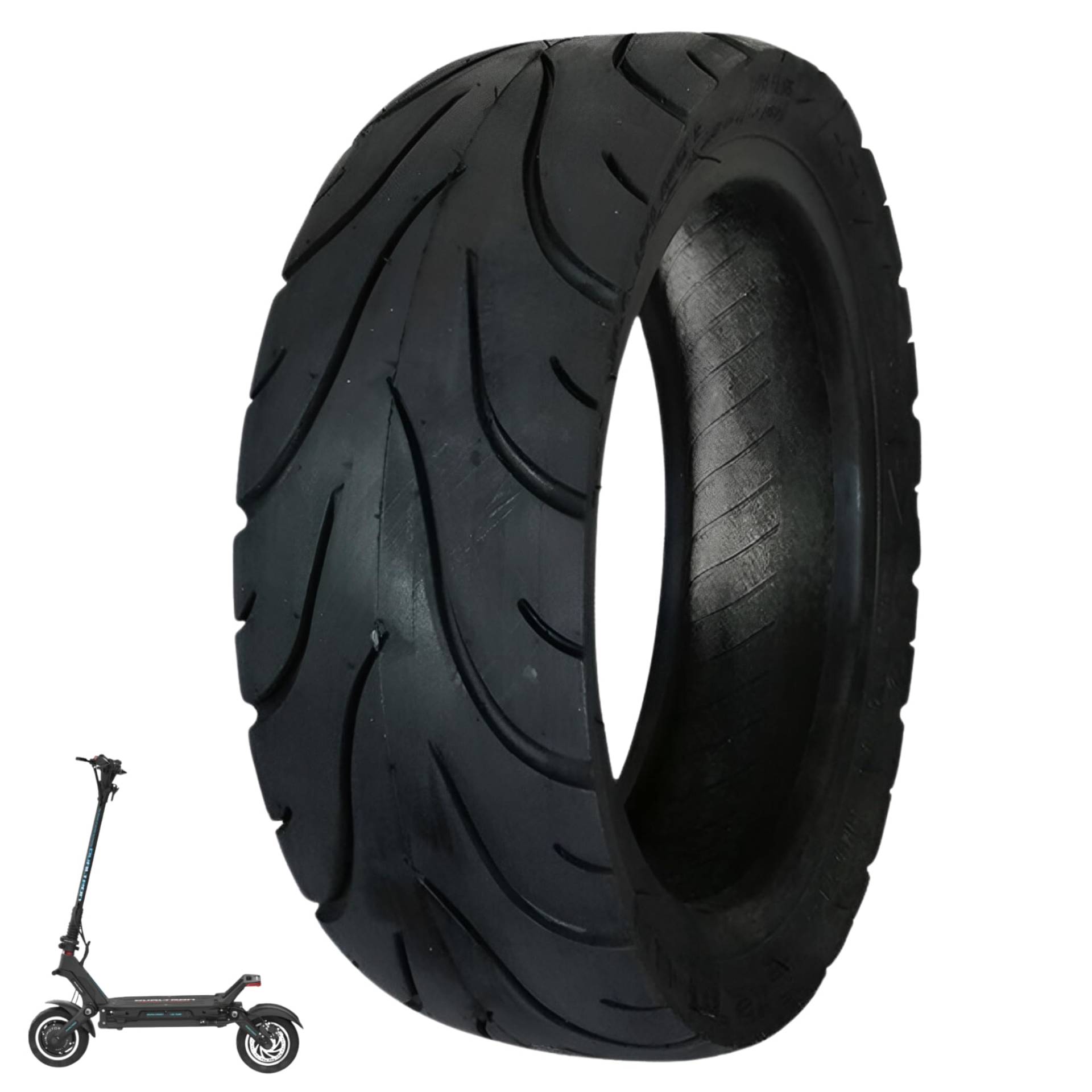 BITUME | Tubeless-Reifen für Elektroroller Speedway 5, Dualtron 3 | Reifen 10 x 2,70 – 6,5 Zoll für Elektroroller | rutschfest BITUME | Tubeless-Reifen für Elektroroller Speedway 5, Dualtron 3 | Reifen 10 x 2,70 – 6,5 Zoll für Elektroroller | rutschfest von Bitume