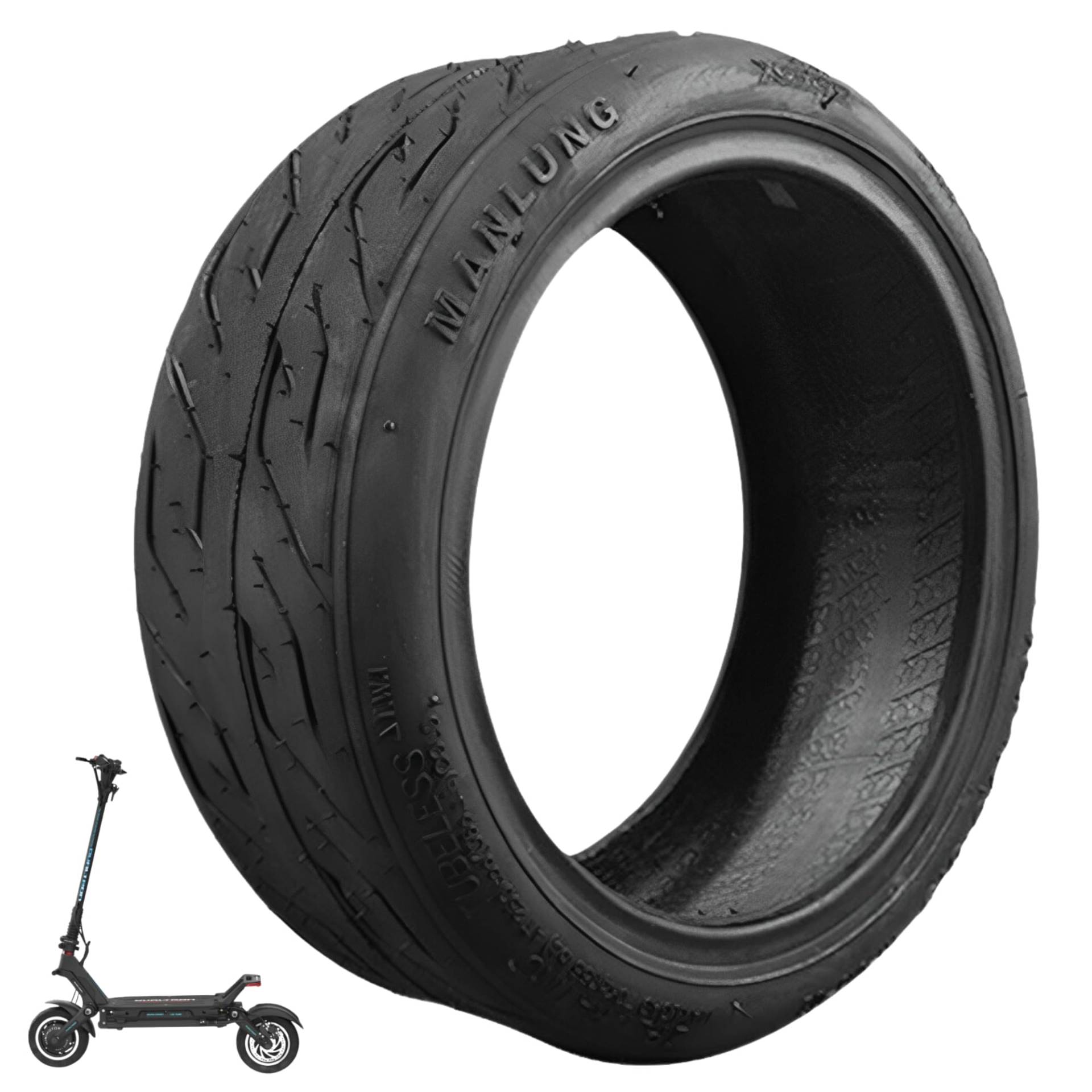 BITUME Tubeless-Reifen für Elektroroller Speedway 5, Dualtron 3 | Reifen 10 x 2,70 – 6,5 Zoll für Elektroroller | rutschfest BITUME Tubeless-Reifen für Elektroroller Speedway 5, Dualtron 3 | Reifen 10 x 2,70 – 6,5 Zoll für Elektroroller | rutschfest von Bitume