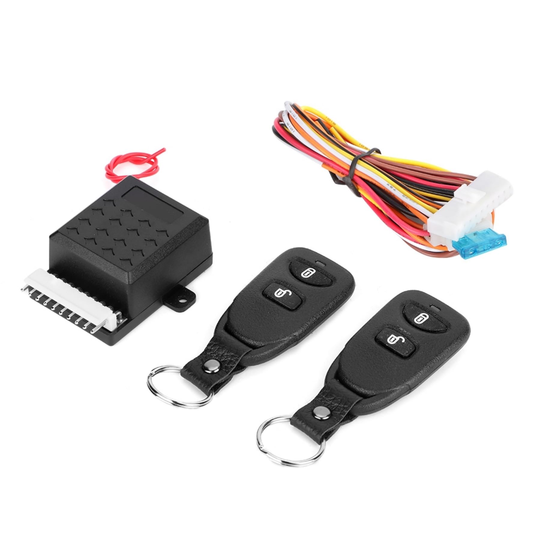 Biuzi Auto Zentralverriegelung, 1Pc 12V 433.92MHZ Universelles Auto Zentralalarmsystem Fernbedienung Diebstahlsicherung Biuzi Auto Zentralverriegelung, 1Pc 12V 433.92MHZ Universelles Auto Zentralalarmsystem Fernbedienung Diebstahlsicherung von Biuzi