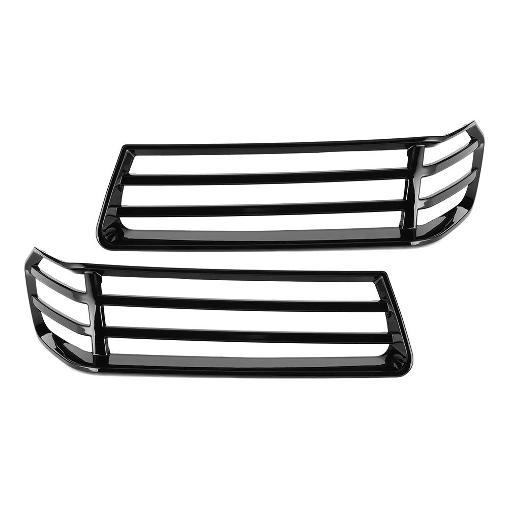 Rad Augenbrauen Licht Trim, BiuZi Rad Augenbrauen Licht Scheinwerfer Trim Abdeckung Auto Styling Fit für JL Wrangler JLU 2018 + Exterior Auto Mouldings Rad Augenbrauen Licht Trim, BiuZi Rad Augenbrauen Licht Scheinwerfer Trim Abdeckung Auto Styling Fit für JL Wrangler JLU 2018 + Exterior Auto Mouldings von Biuzii
