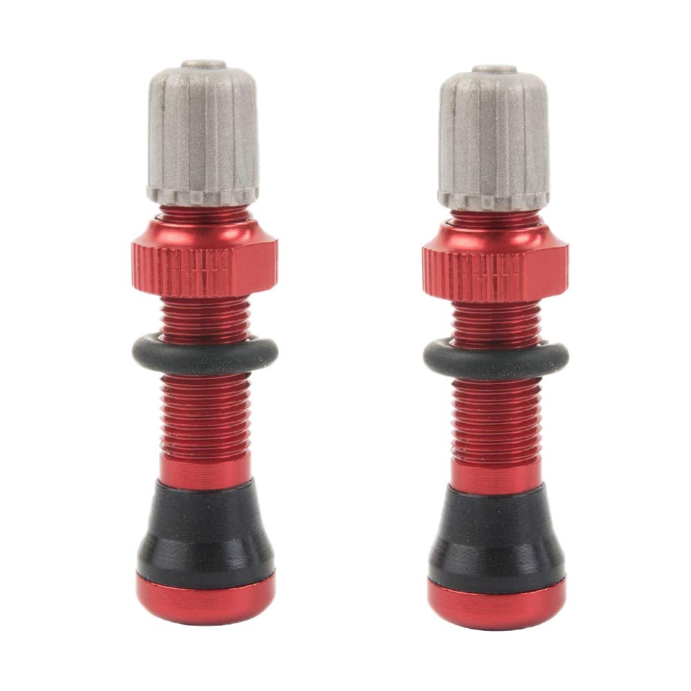 Biwwubik 1 Paar 40Mm Tubeless Air Valve für Rennrad und Tubeless Valve Universal 10Mm Base Biwwubik 1 Paar 40Mm Tubeless Air Valve für Rennrad und Tubeless Valve Universal 10Mm Base von Biwwubik