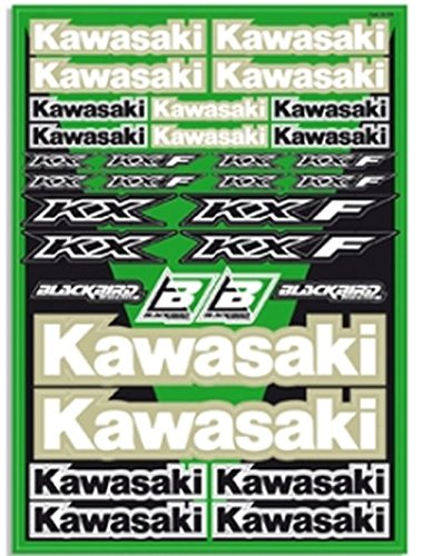 BLACKBIRD RACING MX Enduro Aufkleber Sponsoren Sticker vorgestanzt Kawasaki BLACKBIRD RACING MX Enduro Aufkleber Sponsoren Sticker vorgestanzt Kawasaki von BLACKBIRD RACING