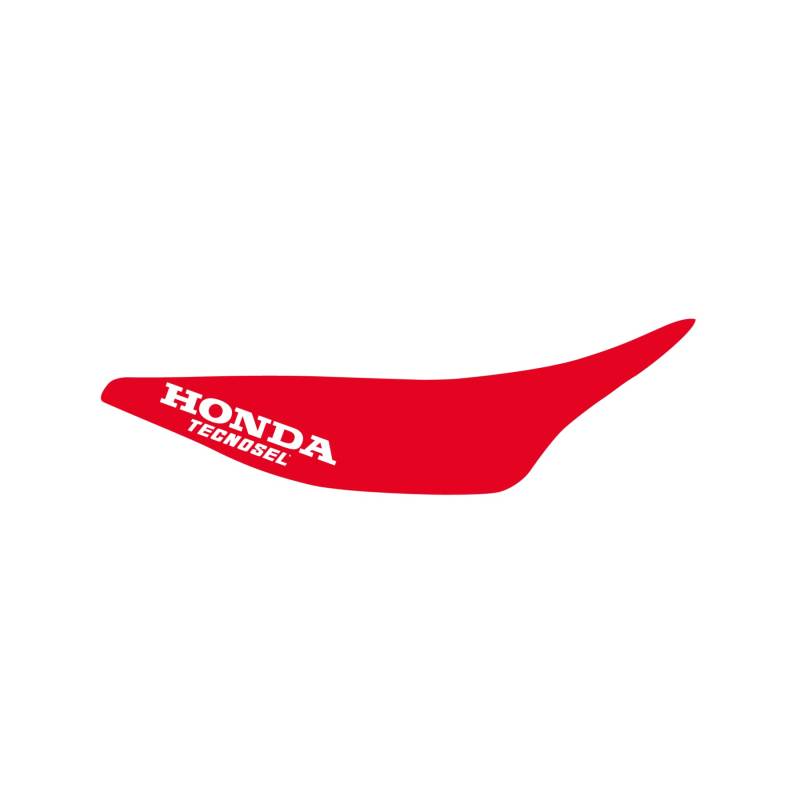 Blackbird Sattelabdeckung Replica Team Honda 1992-1994 Honda CR 125/250, Rutschfest, Crystall-Seitenteil, Motorrad-Sattelabdeckung, Rot von Blackbird