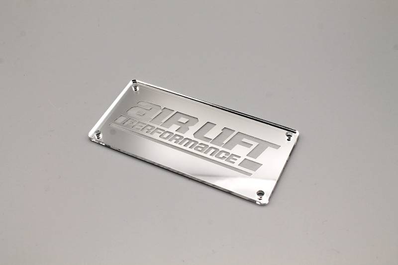 Airlift Performance 3P 3H 3S Ventilblock Cover (Silber (Spiegel), NewStyle: 59x110 mm) von Blacked LaserTEC