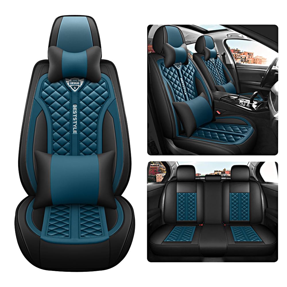 Blackwheel Autositzbezug Für 98 Komplettset 5 Sitze Allwettereinsatz Auto Ledersitzbezug Martha Red Blackwheel Autositzbezug Für 98 Komplettset 5 Sitze Allwettereinsatz Auto Ledersitzbezug Martha Red von Blackwheel