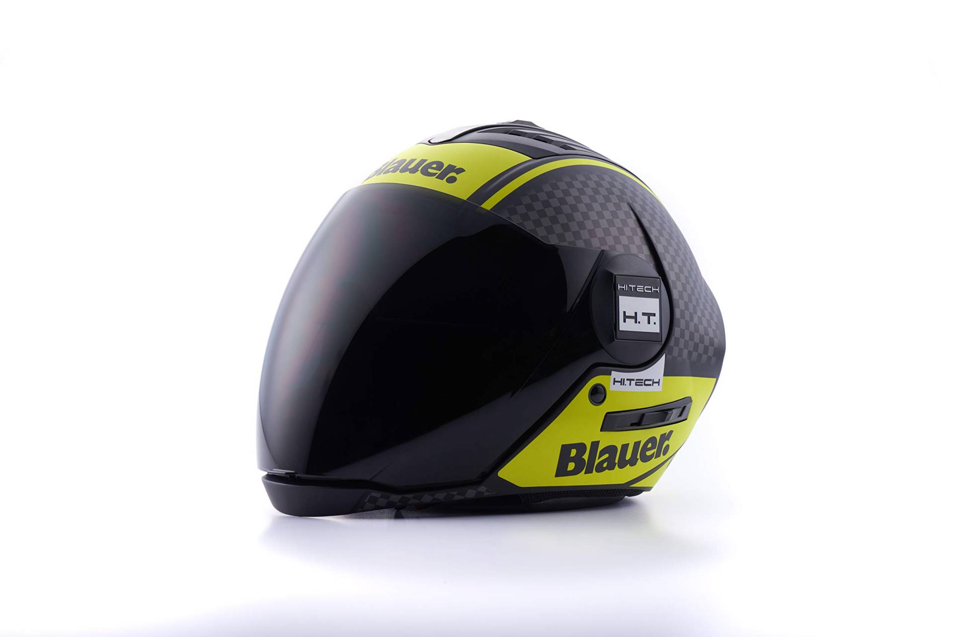 BLAUER Helm MYSTIC GRAFICA B L BLACK/TITANIUM/YELLOW von Blauer HT