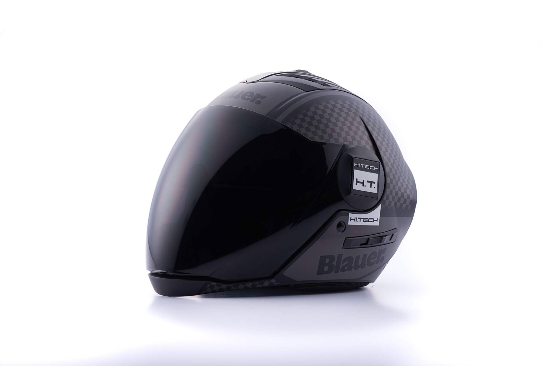 BLAUER Helm MYSTIC GRAFICA B S BLACK/TITANIUM/GREY von Blauer HT