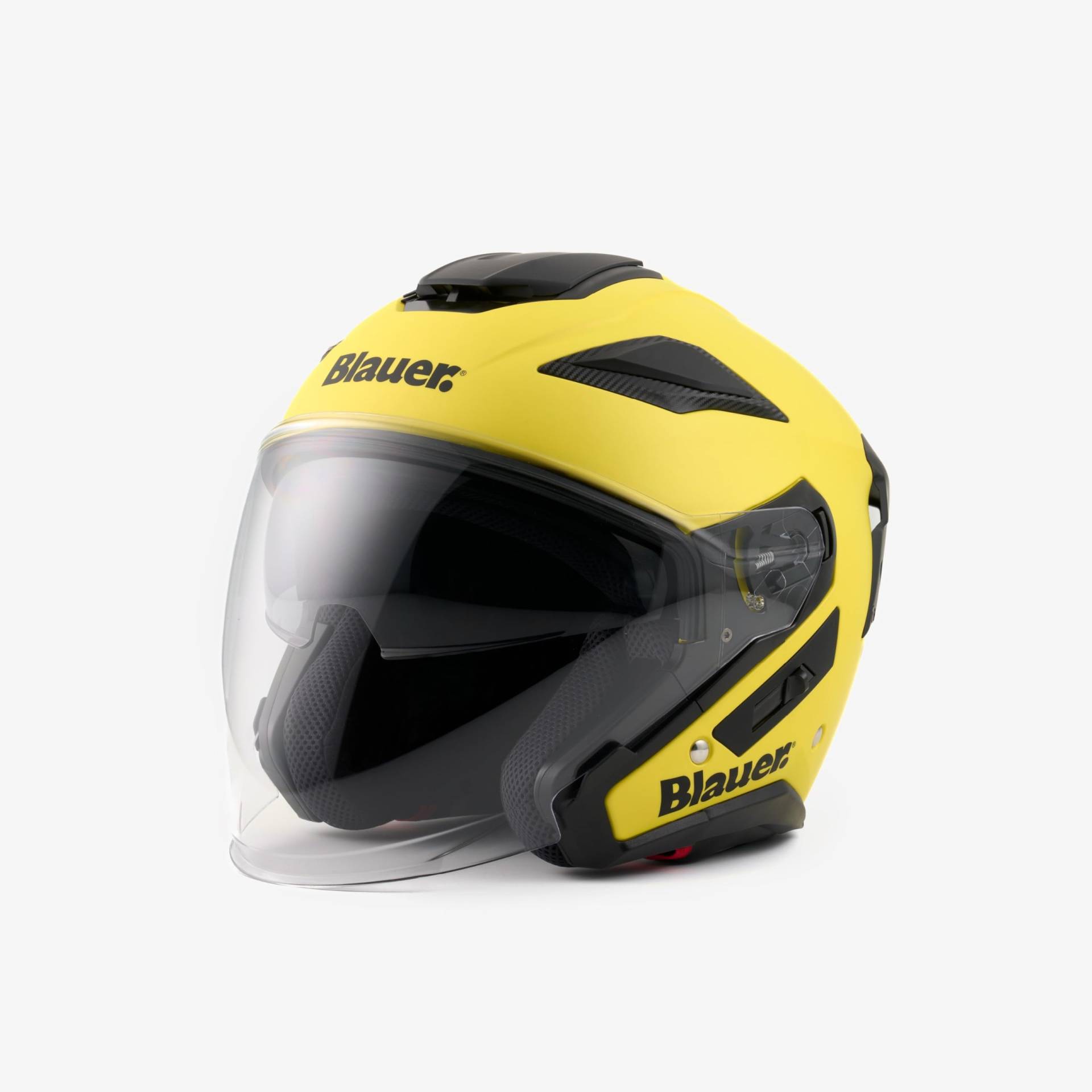 Blauer Jethelm Motorradhelm – JJ01 Mono, Mattgelb, M Blauer Jethelm Motorradhelm – JJ01 Mono, Mattgelb, M von Blauer HT