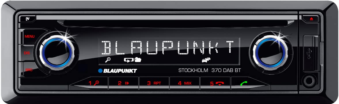 Blaupunkt 2001017123462 Stockholm 370 DAB BT, schwarz Blaupunkt 2001017123462 Stockholm 370 DAB BT, schwarz von Blaupunkt