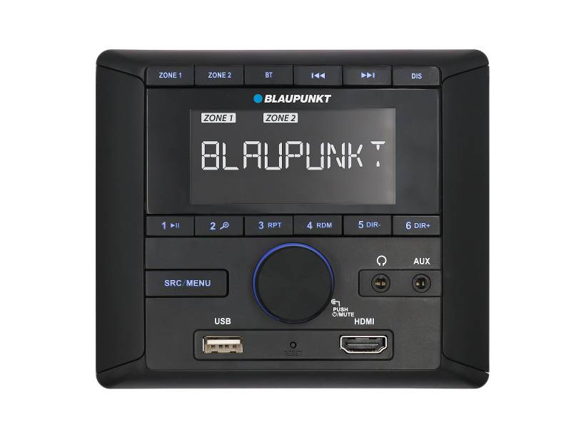 Blaupunkt BPA 3022M Camper Radio DAB+ Tuner, inkl. Fernbedienung, schwarz von Blaupunkt