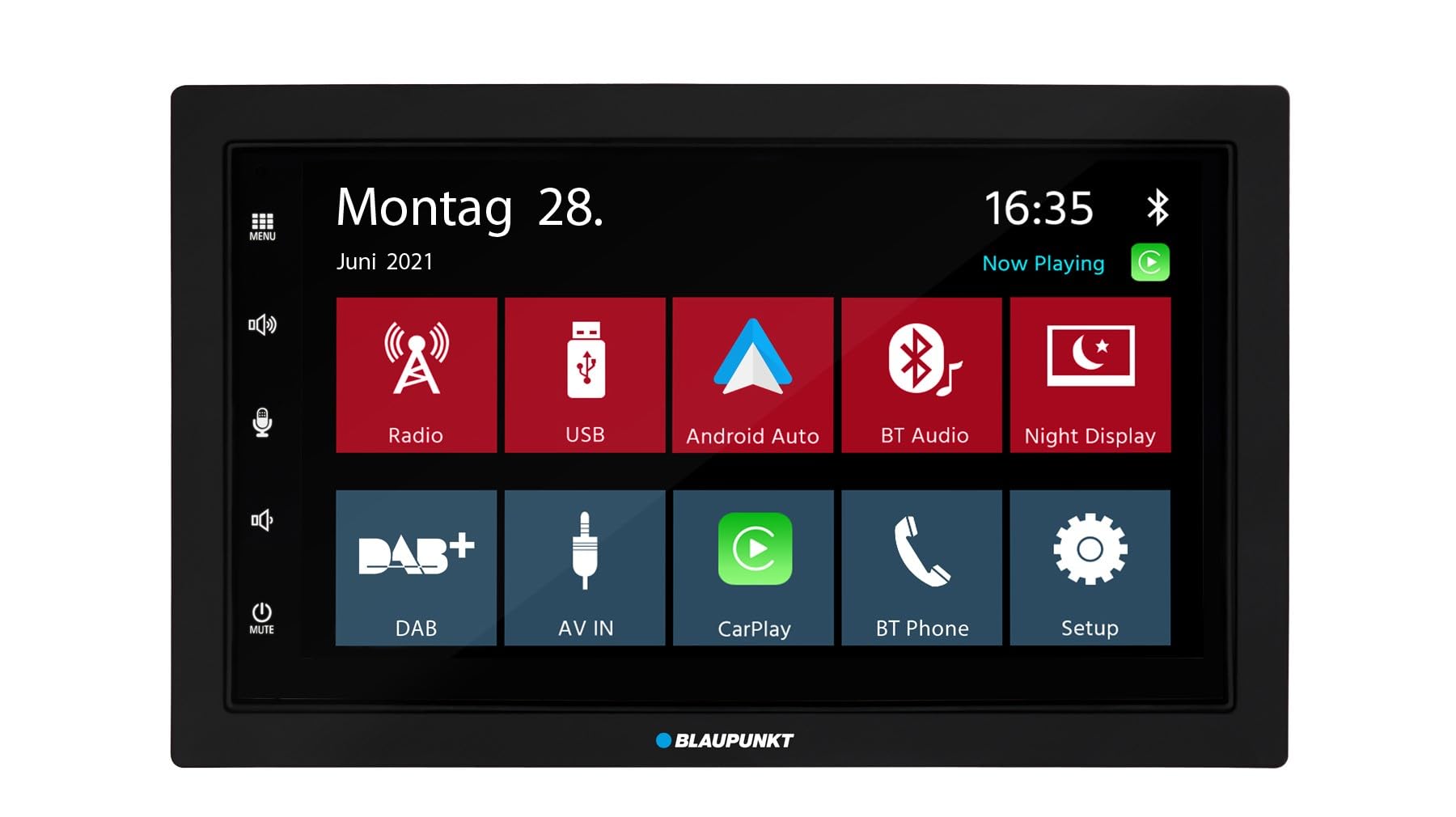 Blaupunkt Oslo 600 DAB, 2-DIN Car-Multimedia, 7 Zoll Touchscreen, Wireless CarPlay, Wireless Android Auto, DAB+, Bluetooth, Freisprecheinrichtung, USB, Eingang Rückfahrkamera, 180 Watt Blaupunkt Oslo 600 DAB, 2-DIN Car-Multimedia, 7 Zoll Touchscreen, Wireless CarPlay, Wireless Android Auto, DAB+, Bluetooth, Freisprecheinrichtung, USB, Eingang Rückfahrkamera, 180 Watt von Blaupunkt