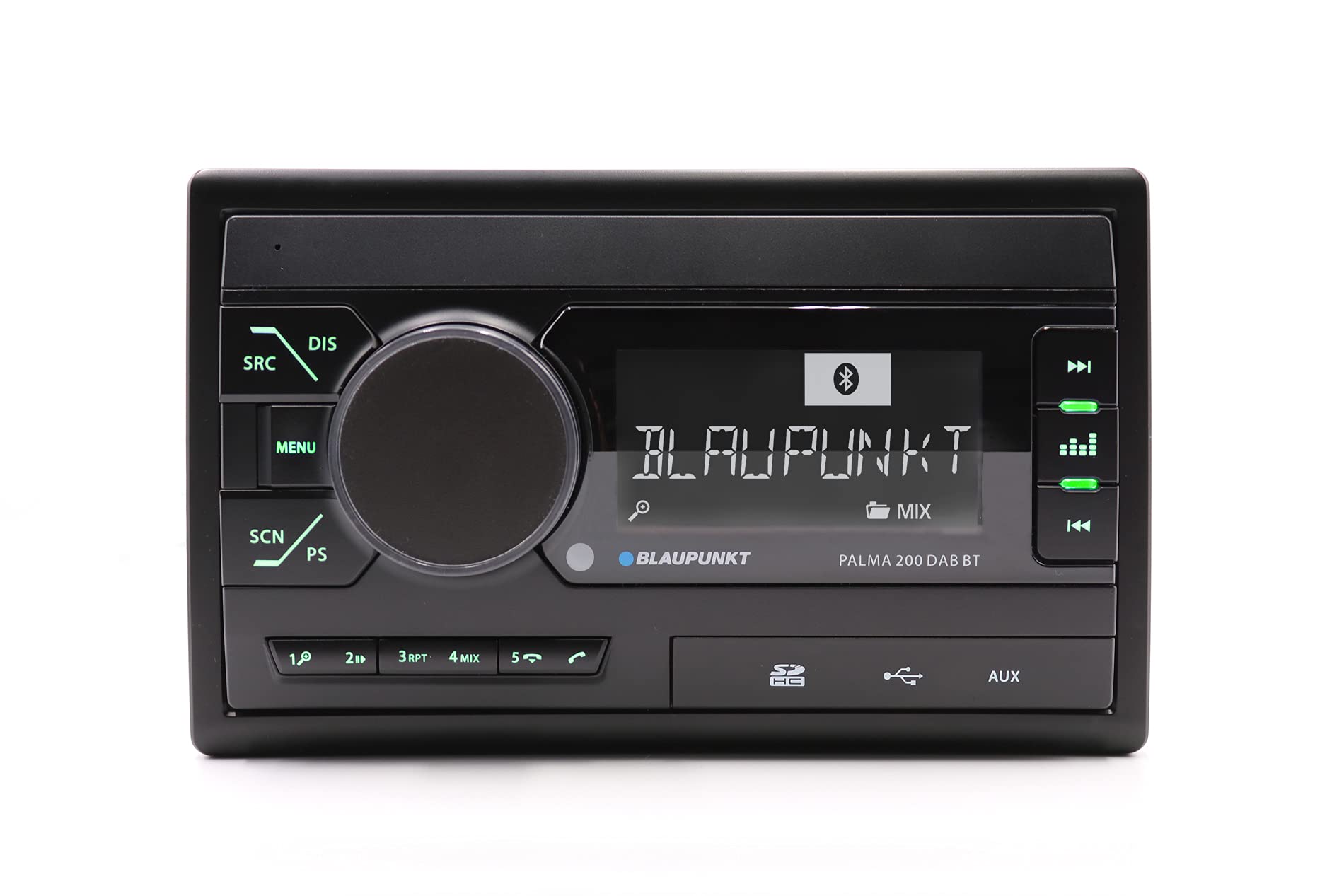 Blaupunkt Palma 200 DAB BT, 2-DIN Autoradio, DAB+, Bluetooth, Freisprecheinrichtung, USB, SD-Kartenleser, Aux-Eingang, 160 Watt von Blaupunkt