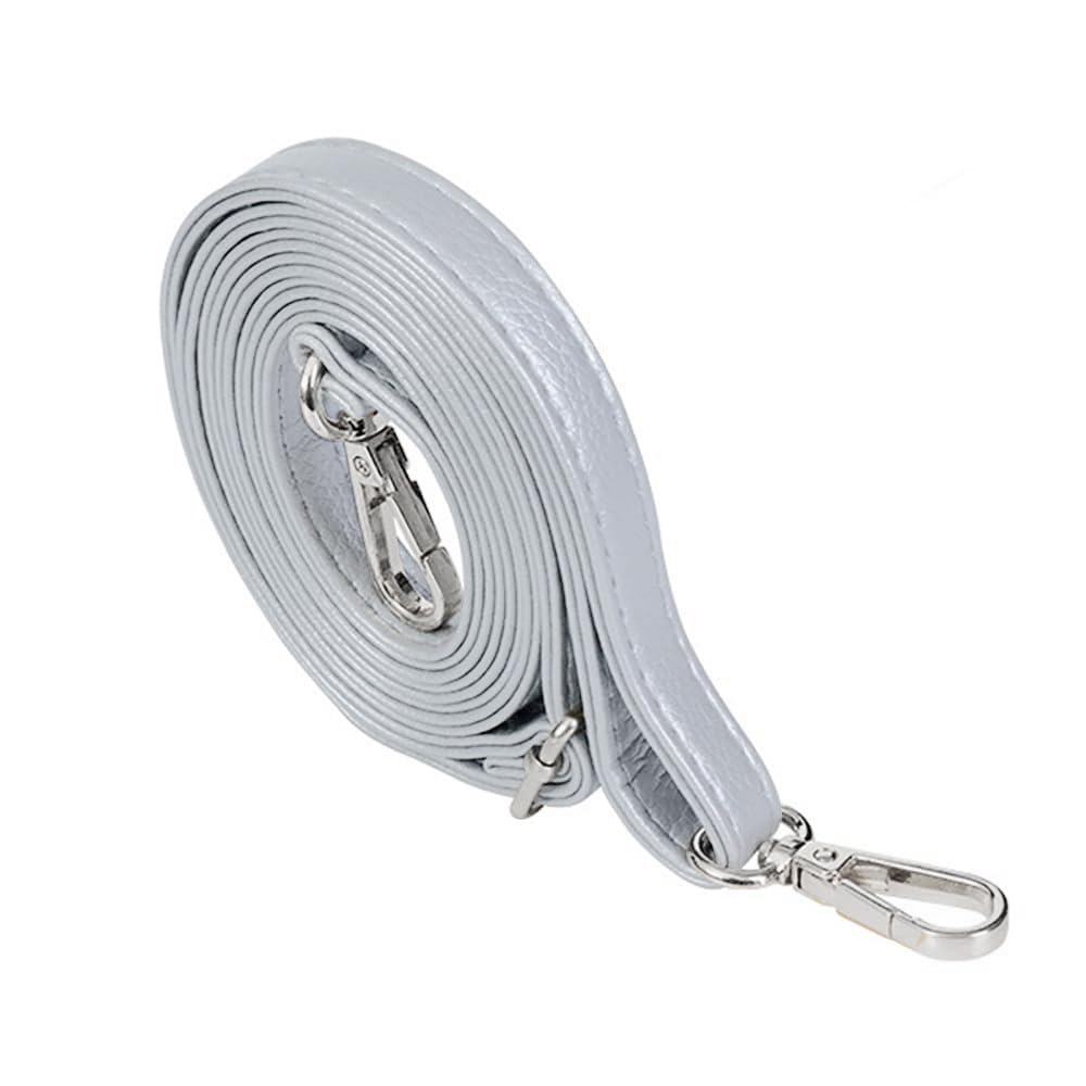 Blausky Verstellbarer PU Schultergurt,Schulterriemen aus Leder,Damen Taschengurte,Taschenband,Umhängetasche Taschenriemen,Damen Zubehör,für Taschen Handtaschen,Silber+Silber,140cm x 1.45 cm Blausky Verstellbarer PU Schultergurt,Schulterriemen aus Leder,Damen Taschengurte,Taschenband,Umhängetasche Taschenriemen,Damen Zubehör,für Taschen Handtaschen,Silber+Silber,140cm x 1.45 cm von Blausky