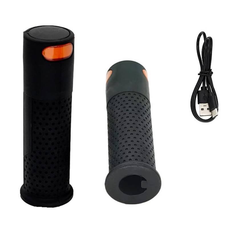 Blmirror Elektrischer Scooter Lenkergriff Blinker Licht Funk Lenker Blinker Licht für Elektroroller Zubehör Rillen von Blmirror