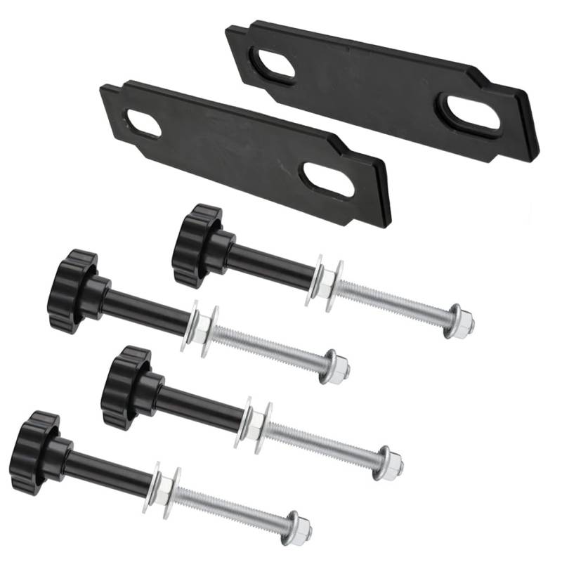 Blmirror Traction Board KIT Escape Board Mount Safetys Traction Board Universal Car Recovery Board Befestigungsstifte Grundplatten Kits von Blmirror