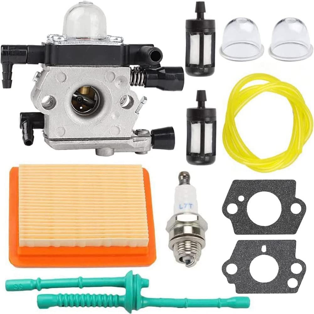Blmirror Vergaser für MM55 MM55C 4601-120-0600 Ersetzen Sie Den C1Q-S202A Vergaser mit Dem Luftfilter-Kraftstoffleitungs-Tuning-Kit Blmirror Vergaser für MM55 MM55C 4601-120-0600 Ersetzen Sie Den C1Q-S202A Vergaser mit Dem Luftfilter-Kraftstoffleitungs-Tuning-Kit von Blmirror