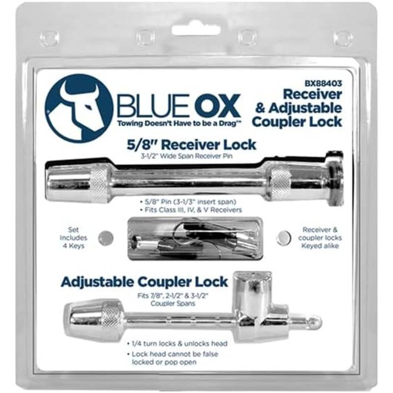 Blue Ox BX88403 Anhängerkupplungsschloss von Blue Ox