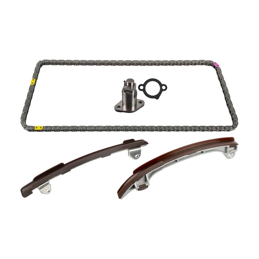 Blue Print ADBP730004 Steuerkettensatz für Nockenwelle, mit Gleitschienen und Kettenspanner, 1 Stück Blue Print ADBP730004 Steuerkettensatz für Nockenwelle, mit Gleitschienen und Kettenspanner, 1 Stück von Blue Print