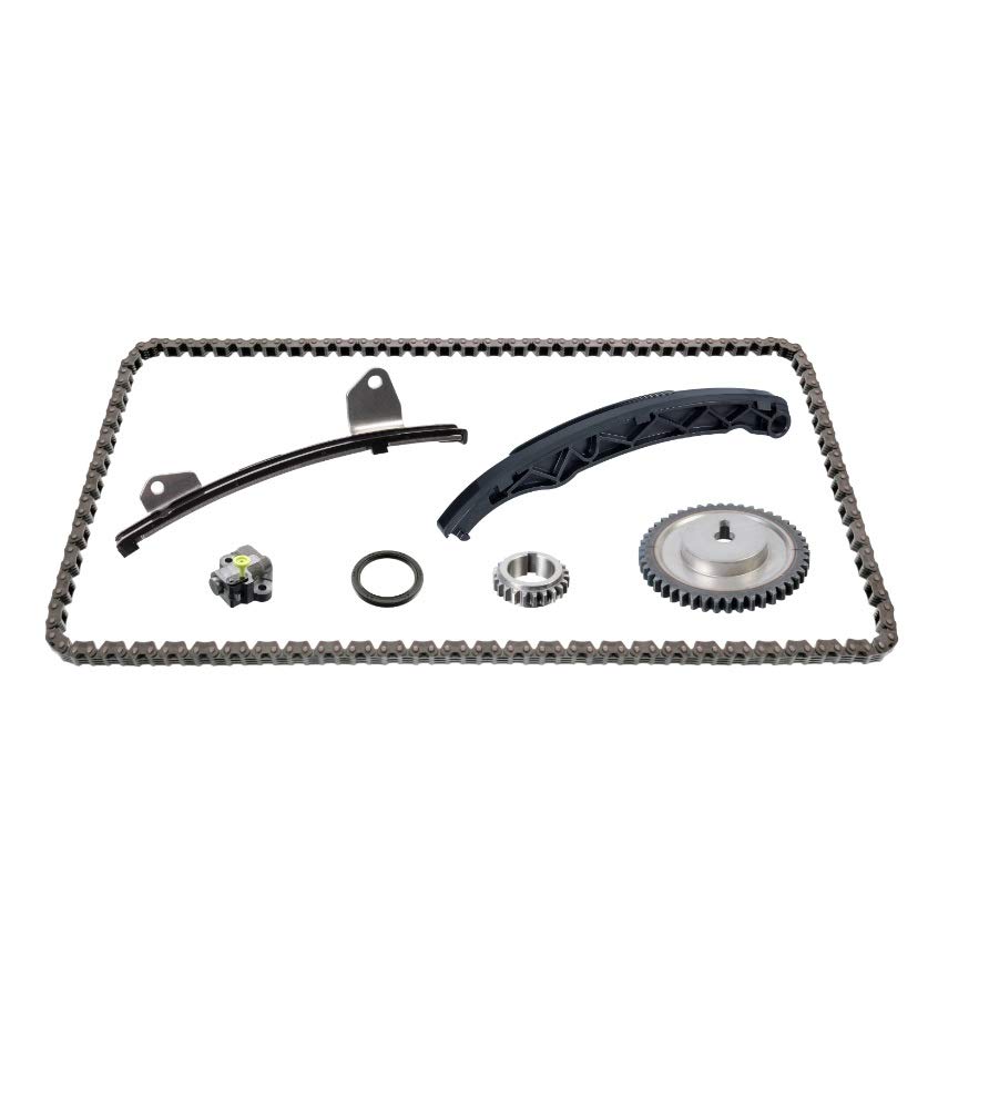 Blue Print ADBP730011 Steuerkettensatz für Nockenwelle, mit Gleitschienen und Kettenspanner, 1 Stück Blue Print ADBP730011 Steuerkettensatz für Nockenwelle, mit Gleitschienen und Kettenspanner, 1 Stück von Blue Print